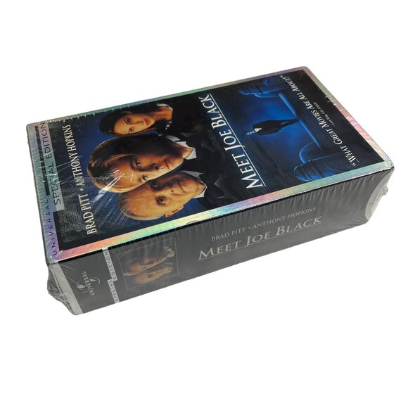 Meet Joe Black Romance VHS Special Edition 1998 PG 13 u Brad Pitt Anthony Hopkin - Picture 7 of 8